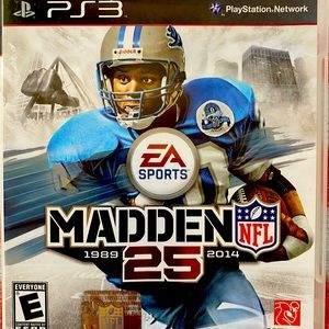 Madden 25 - Authentic Sony PS3 Game